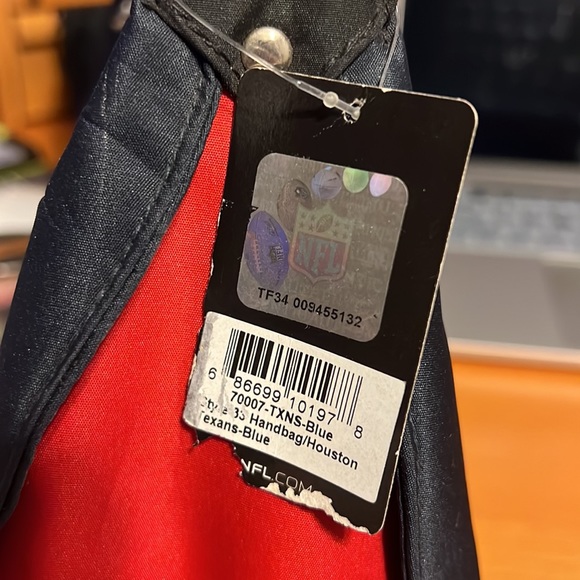 Houston Texans Blue Handbag never used - Picture 11 of 12